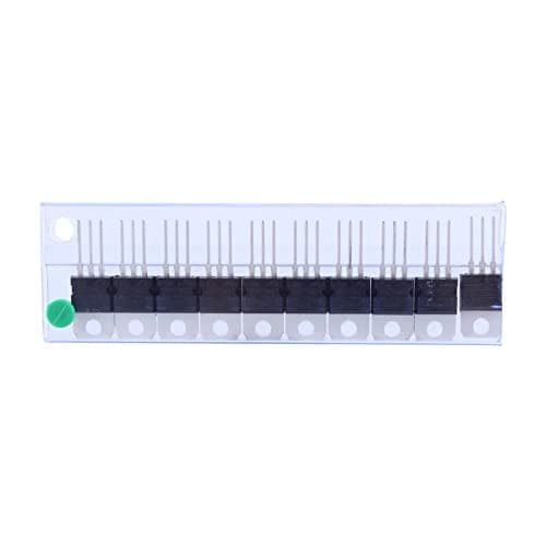 Image of TIKATARER 7805 Voltage Regulator, 5V 1.5A, TO-220, Alloy and Semiconductor 5V Voltage Regulator Voltage Stabilizer with 10pcs Set, Voltage Regulator Assortment Kit for Power Supply