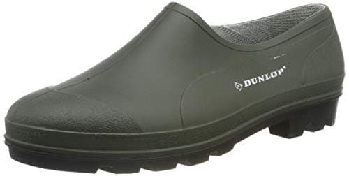 Image of Dunlop Gardening Shoe, Clog, Goloshes. Waterproof. Unisex Sizes 11 UK Green