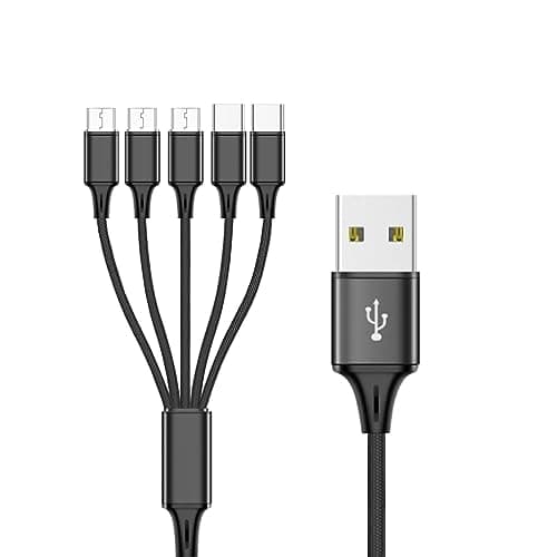 Image of TFAOYS USB 2.0 TypeA Male to 2 Male Adapter Splitter Cable to TypeC Converter HighSpeed Charging