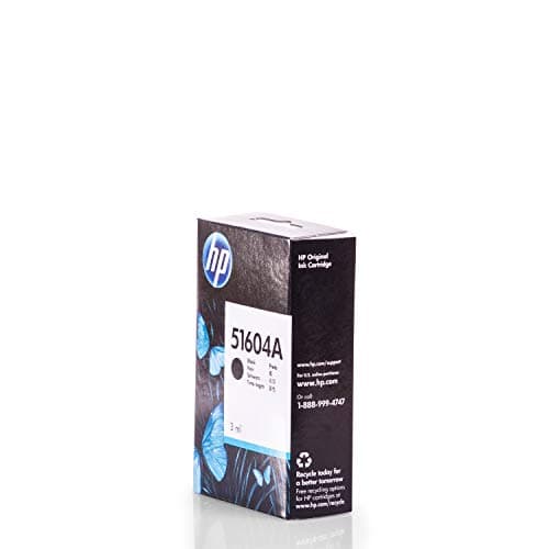 Image of HP 51604 A Ink Cartridge – Ink Cartridge for Printers, Black, 10 – 80%, -10 – 60 °C, HP Thinkjet, QUIETJET, Paintjet & Deskjet, 10 – 40 °C, 70 x 38 x 114 mm)