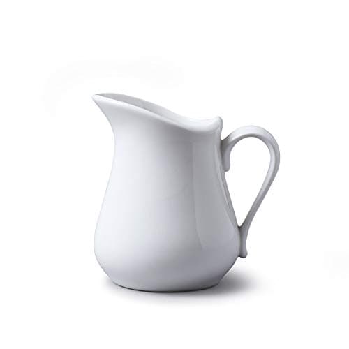 Image of Wm Bartleet & Sons, Porcelain Traditional Jug 300 ml, ½ pint - White