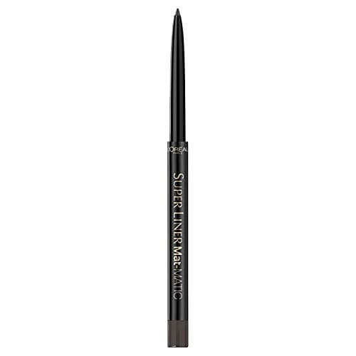 Image of L'Oréal Paris Super Liner Mat Matic Taupe Grey – Precise Eyeliner with Specially Enriched Micro Gel Pigments – Waterproof & Holds up to 12 Hours – For an Intense Matte Finish