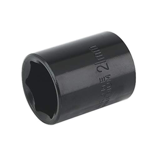 Image of Sealey Is1221 Impact Socket 21Mm 1/2Sq Drive