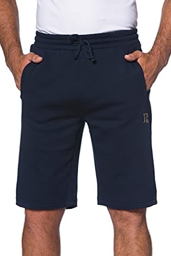 Image of JP 1880 Men's Big & Tall JP Logo Comfy Sweat Shorts Navy XXX-Large 702636 70-3XL