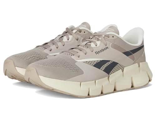 Image of Reebok Unisex Zig Dynamica 5 Sneaker, Ash/Alabaster/Grey 6, 11 UK