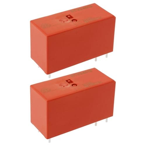 Image of YINETTECH 2pcs PCB RT DC Series Power Relay RT334012 12VDC 8A for Power Supply Equipment Home Appliance Control