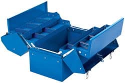 Image of Draper 48566 460mm Barn Type Tool Box With 4 Cantilever Trays
