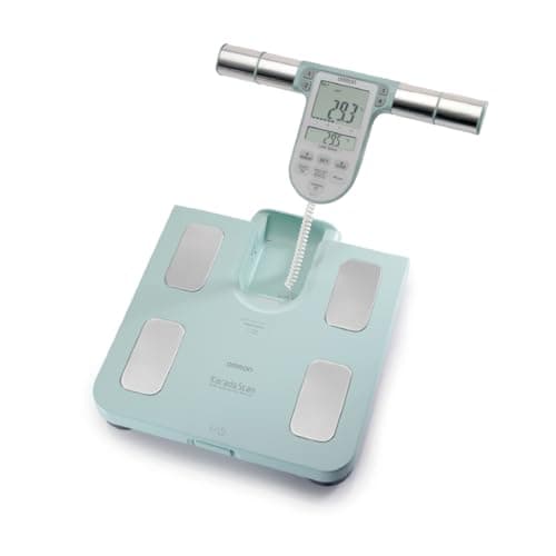 Image of OMRON BF511 Full Body Composition Monitor with 8 Sensors - Tracks Weight, Body Fat, BMI, and More - Family-Friendly Scale (from 6 Years) - 150 kg / 330 lbs Capacity