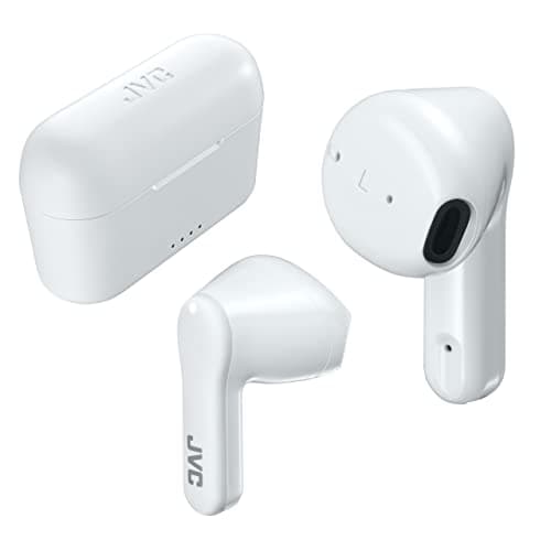 Image of JVC Earbuds HA-A3T Headphones, HAA-3TWU (Wireless In-Ear White)