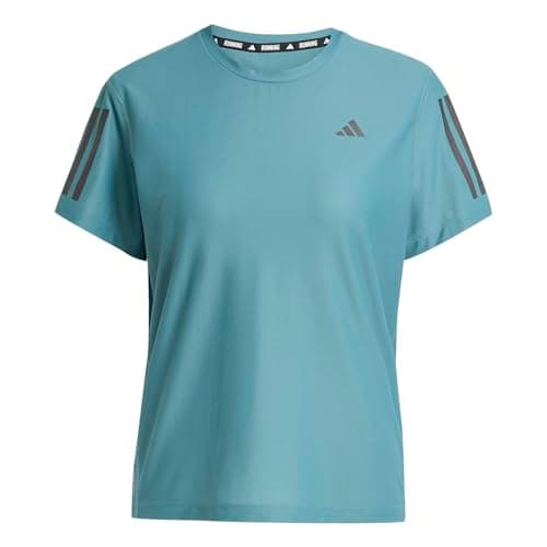 Image of adidas Women's Own The Run Base Tee, Preloved Teal, S