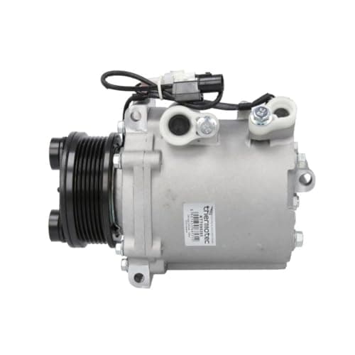 Image of THERMOTEC KTT090265 A/C Air Conditioning Compressor with ID: MSC90CAS PAG 100 with 110 mm Pulley Grooves: 6