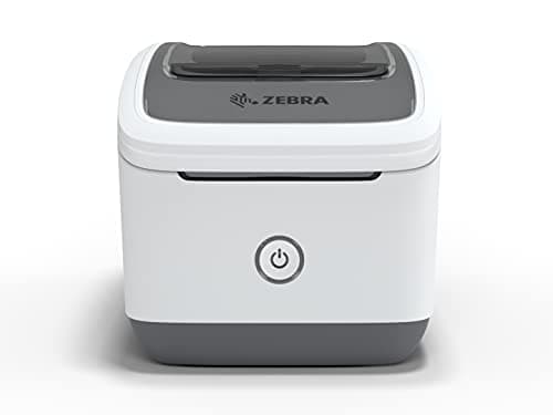 Image of ZEBRA 2-inch Thermal Label Printer - Wireless Label Maker for Postage, Shipping and Address Labels - For Home and Small Business - Compatible with Shopify, Ebay, Amazon - ZSB-DP12