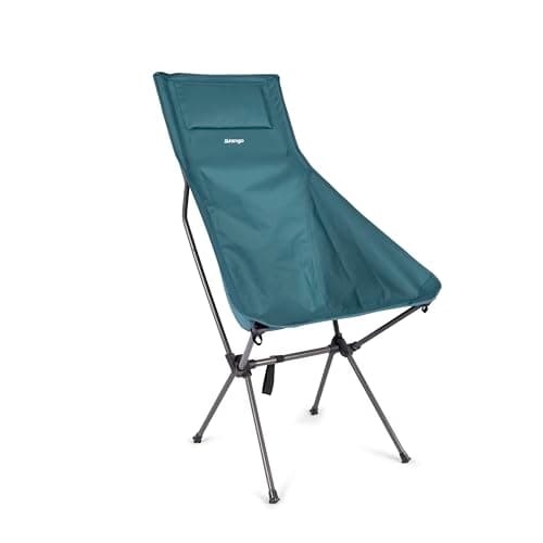 Image of Vango Micro Tall Camping Chair | Ultra Lighweight, Strong Foldable to Compact Size | Garden Chair Perfect for Festivals, Fishing, Campers, Walkers, Backpacking (Dragonfly)