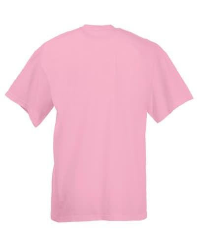 Image of Fruit of the Loom - Men's Short Sleeve Crew Neck T-Shirt, Pink Light, L