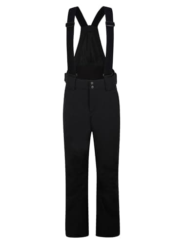Image of Ziener Men's TAZLIN-Z Ski Trousers/Snow Trousers Waterproof Warm Straps Black 52