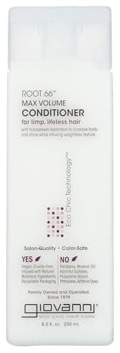 Image of Giovanni, Root 66 Max Volume Conditioner, 8.5 fl oz (250 ml)