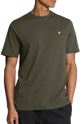 Image of Lyle & Scott SS T-Shirts Plain T-Shirt W485 Olive, XL