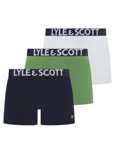 Image of Lyle & Scott Daniel 3 Pack Black Boxers X-Large (Multi)