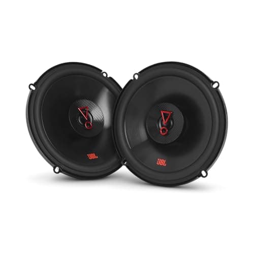 Image of JBL Stage3 627F 6.5 Inch 165mm 2-Way Coaxial Car Speakers 225W Peak Power Auto Audio Sound System with Plus One Woofers and Edge Driven Dome Tweeters No Grills Pair