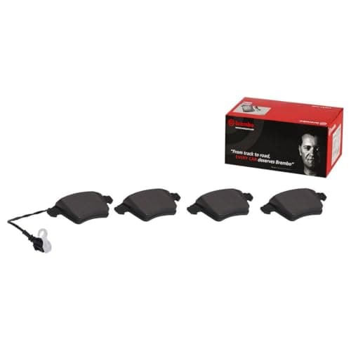 Image of Brembo P85146N Premium Ceramic Front Disc Brake Pad Set AUDI/SEAT/SKODA/SKODA (SVW)/VW/VW (FAW)/VW (SVW) OE# 8J0698151