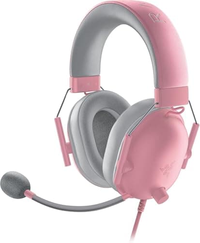 Image of Razer BlackShark V2 X Xbox Gaming Headset: 50mm Drivers - Cardioid Mic - Lightweight - Comfortable Noise Isolating Earcups - for Xbox Series X, Series S, PS5, PC, Switch via 3.5mm Jack - Quartz Pink