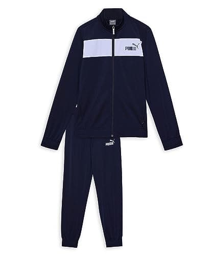 Image of PUMA Boy's Poly Suit Cl B Track Suit, Peacoat, 164