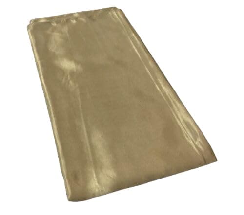 Image of Shoes Lane New Satin Silk Shiny Plain Solid Colours Large Square Plain Head Neck Scarf Wrap 90 X 90 cm (Champagne)