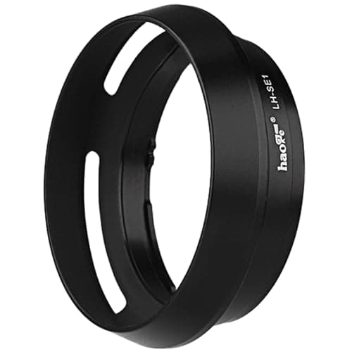 Image of Haoge LH-SE1 Metal Lens Hood for Sony RX1 RX1R RX1R II rx1m2 Digital Camera Accessories Replaces LHP-1, Sony FE 24mm F1.8, 55mm F1.8 ZA, FE 35mm F2.8 ZA Lens