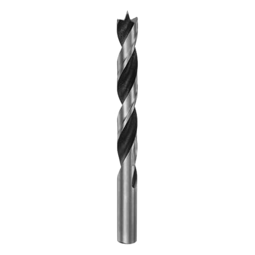 Image of sourcing map Brad Point Drill Bits 12mm(30/64") Dia Straight Round Shank Drill Metric Brad Point 4.1" Drilling Depth Spiral Twist Drill Bits for Carpenter Woodworking Plastic Rubber