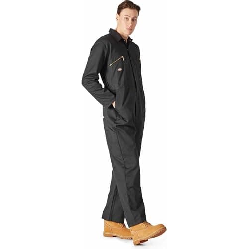 Image of Dickies, Men's, REDHAWK COVERALL, BLACK, M
