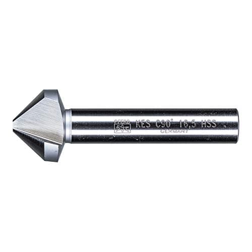 Image of PFERD HSS Taper/Deburring Countersink | 90°, Diameter 20.5 mm, Shaft Diameter 10 mm, DIN 335 C | 25202115 - for Countersinking 90° Screws