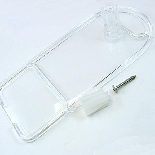 Image of MIRA L14D Shower 19mm Soap Dish Tray Holder - Clear - 1703.197