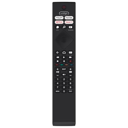 Image of VINABTY Replace Remote Control Fit for Philips Android TV BRC0984501/01 55PUS7906/12 70PUS7906/12 43PUS7906 50PUS7906 55PUS7906 65PUS7906 70PPUS790 6 75PUS7906 43PUS7956/12 65PUS7906/12 65OLED706/12