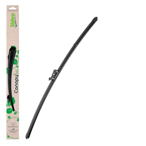 Image of VALEOCanopy Wiper - CAN76 - Flat Wiper Blade Made from Natural And Recycled Materials - Front - Length: 24 inches/600mm - (Wiper Blade 1) - 583976