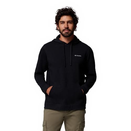 Image of Columbia Men's Trek Graphic Hoodie, Hoodie, Black, Meadowland, S
