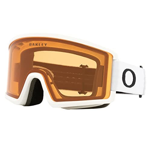Image of Oakley Target Line L Matte White w/Persimmon