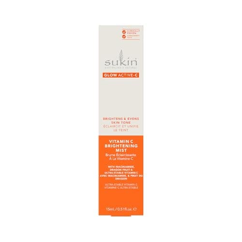 Image of Sukin - Glow Active-C - Vitamin C Mist - Brightening Mist with Niacinamide - Paraben Free and Natural care - Spray, Care, Care - 125ml
