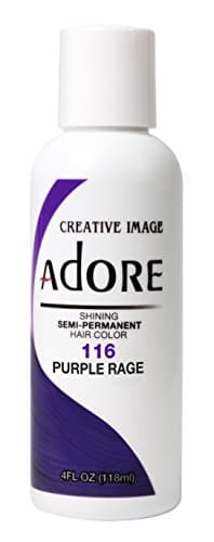 Image of Adore Shining Semi Permanent Hair Colour, 116 Purple Rage