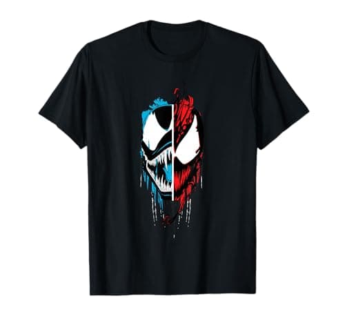 Image of Marvel Venom: Let There Be Carnage Face-Off T-Shirt