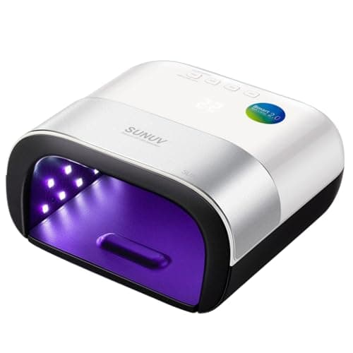 Image of SUNUV Led Nail Lamp,Professional Nail Dryer for Gel Polish Curing Light Machine, with Automatic Sensor and LCD Display for Home and Nail Salon