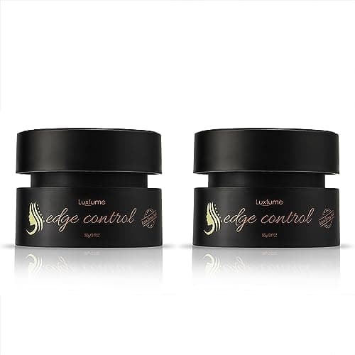 Image of Joyeee Braid Gel - Edge Control, Twist Lock, Frizz Reducer for Braids, Locs, Twists, Cornrows, Wavy or Kinky Hair - No White Residue, Extreme Hold - 90ml x 2