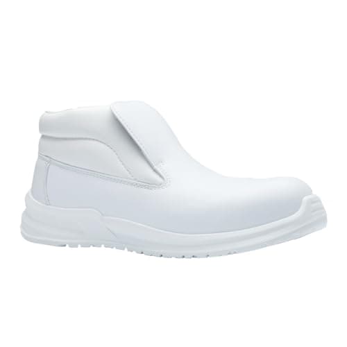 Image of Blackrock Slip-On Safety Work Boots, Men and Women, Steel Toe Cap, Chef, Nursing, Orthopedic, Hygiene, Catering, Kitchen. Utility Footwear, Anti-Slip Work Shoes - Size 8