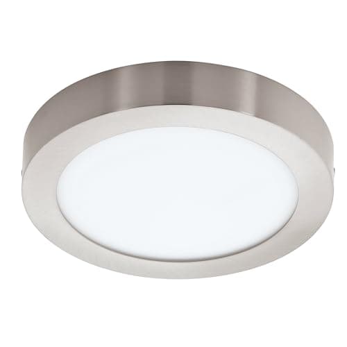 Image of Eglo 96677 LED Satin Nickel Ceiling Light FUEVA-C, One Size