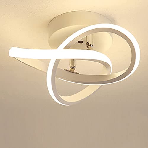Image of EIDISUNY Led Ceiling Light Fixtures, 3000K Warm White Ceiling Lights, 22W Close to Ceiling Lights, Modern Flush Mount Ceiling Light for Hallway, Kitchen, Bedroom, Living Room
