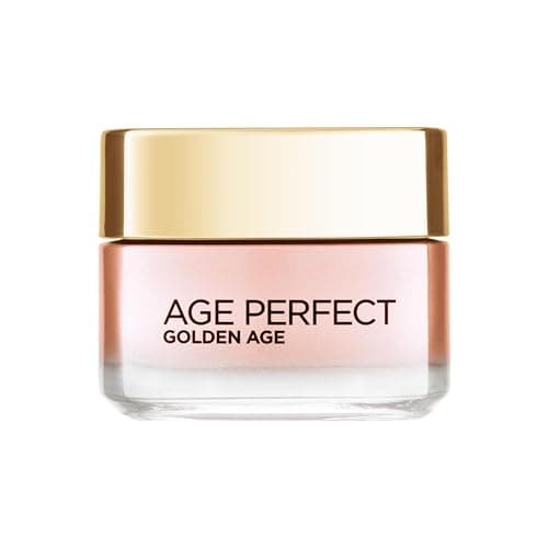 Image of L’Oréal Paris Age Perfect Golden Age Rosy Day Cream, for 50+, Deeply Moisturising, Reactivates Radiance with Instant Glow, Formulated with Peony Native Cells + Calcium B3, 50ml