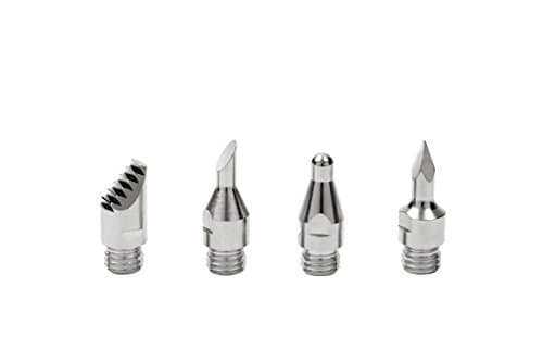 Image of Dremel 204 VersaTip Accessory Set, 4 Pyrography Tips for Drawing, Shading, Striping on Wood and Leaher Materials