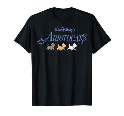 Image of Disney Aristocats Marie Toulouse Berlioz Cute Cats T-Shirt