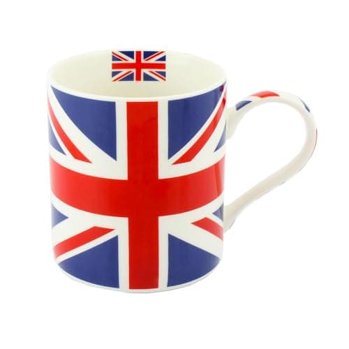 Image of Lesser & Pavey Union Jack Mug - FINE China and Boxed - LP33591, Blue