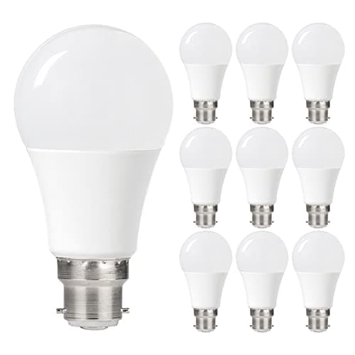 Image of Integral LED Pack of 10 x Frosted Sensor GLS 4.8W B22 470Lm 2700K Warm White (10)