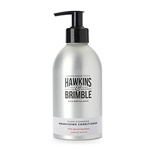 Image of Hawkins & Brimble Conditioner Eco-Refillable Bottle - 300ml For Men Hydrating Naturally Fragranced | Reusable Bottle for Life Eco Friendly (Hair Conditioner Eco Refill)